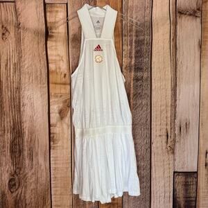 Adidas Tennis‎ Dress All-In-One White Primegreen Athletic Performance Small NWT